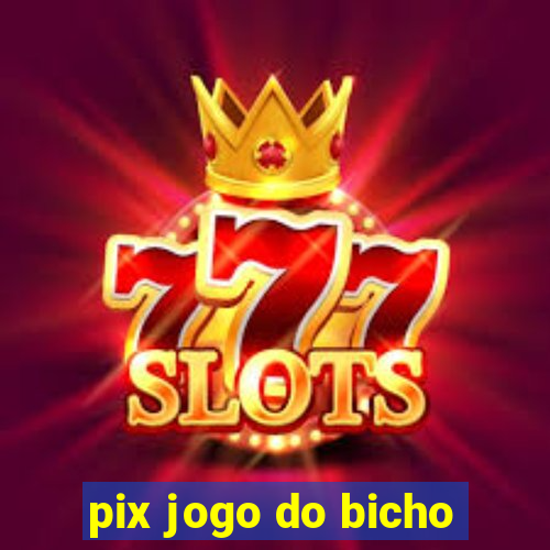 pix jogo do bicho